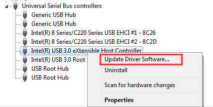intel usb 3.0 extensible host controller driver